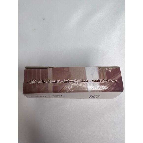 Enchanted Forest Christmas C7 Replacement Light Bulbs Red Blue Green Orange NIB! - Picture 2 of 4